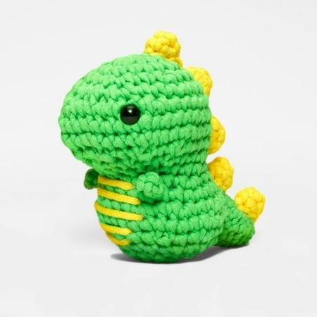 The Woobles Beginner Crochet Amigurumi Kits - Dinosaur