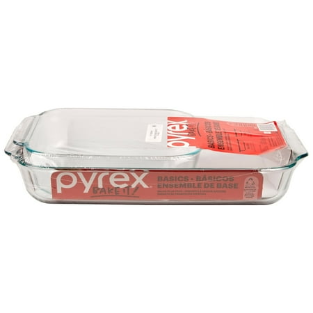 Pyrex Basics Glass Bakeware Set Value Pack, Set of 2