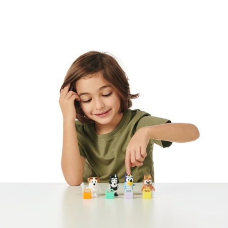 Bluey School Friends Action Figures, 4 Packs