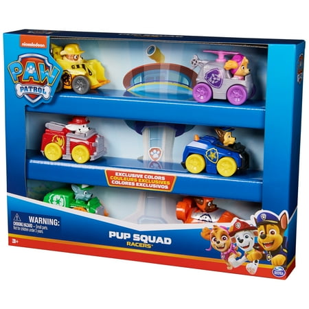 PAW Patrol: Pup Squad Racers, 6-Piece Vehicle Set