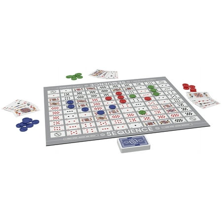 Sequence Game, 10.3" x 8.1" x 2.31"