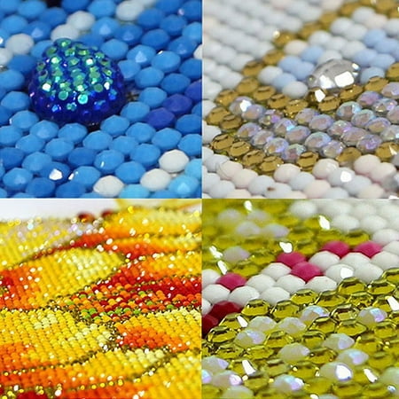 RnemiTe-amo Sunflower 5D Diamond Art Kits Art Kits for Adults,5D Sunflower Flower Diamond Art Kit for Beginners,Flower 5D Diamond Art Kits Dots Kit Rose Painting Arts Crafts Home Decor Gif