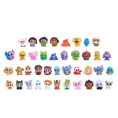 Disney Doorables Squish?Alots Series 3 Figures, Surprise Figure Included, 5 Mystery Figures Included, Ages 5 and Up Kids Toys for Ages