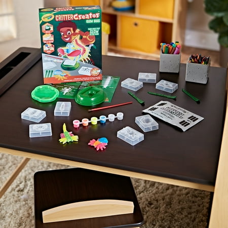 Crayola Glow in The Dark Clay Art Kit, Bug Molds, Creative Toys for Kids, Crafts, Unisex Child