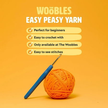 The Woobles Beginner Crochet Amigurumi Kits - Howard the Yeti