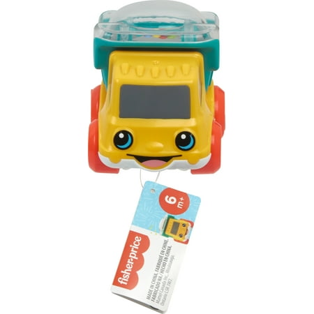 Fisher-Price Poppity Pop Dump Truck Push-Along Toy Ball Popper Vehicle for Infants