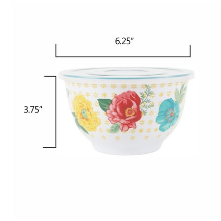 The Pioneer Woman 10-Piece Melamine Mixing Bowl Set, Fancy FlourishOther,