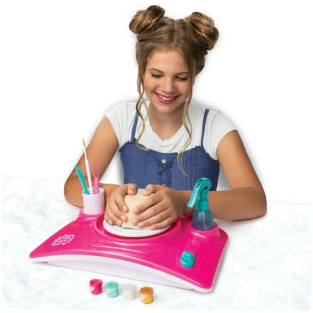 Cool Maker, Pottery Studio, Clay Pottery Wheel Craft Kit for Kids Aged 6 and up (Edition May Vary)