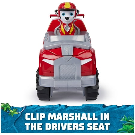 PAW Patrol Jungle Pups, Marshall Elephant Vehicle with Figure, Toys for Kids Ages 3 and Up