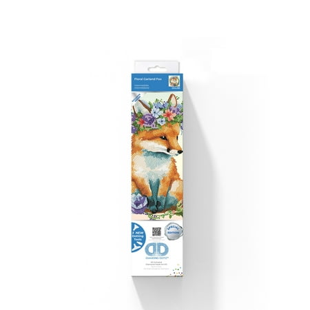 DIAMOND DOTZ? Floral Garland Fox Special Edition Diamond Painting Kit