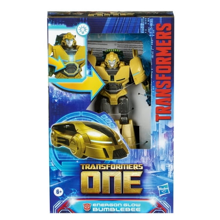 Transformers One Energon Glow Bumblebee (B-127) 6" Action Figures for Kids Age 6+