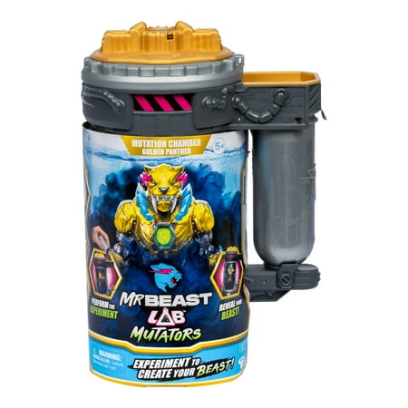 MrBeast Lab Release the Golden Panther, Mutate the Ultimate Beast With MrBeast Lab , Ages 5+