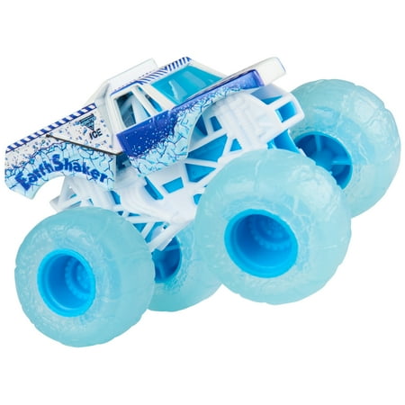 Monster Jam, Official Fire & Ice, Son-Uva Digger and Earth Shaker Die-Cast Monster Trucks, 1:64 Scale, Kids Toys for Boys Ages 3 and up