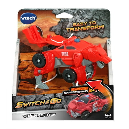 VTech Switch & Go Wolf Fire Chief Baby and Toddler Toys