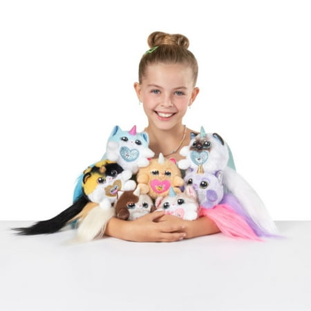 Kittycorn Surprise Series 3 by ZURU, Plush Toy, Collectible Plush Stuffed Animal, Slime, Surprise Eggs for Girls