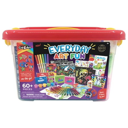 Cra-Z-Art Everyday Art Fun Activity Set, Over 200 Activities