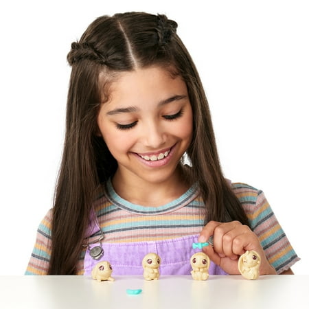 Little Live Pets - Mama Surprise Minis. Feed and Nurture a Lil' Bunny Inside Their Hutch, Ages 5+