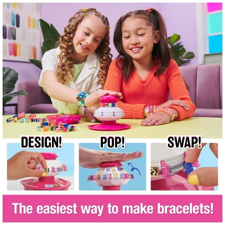 Cool Maker PopStyle Bracelet Maker with 170 Beads and Storage, Art and Craft Kit for Ages 7+