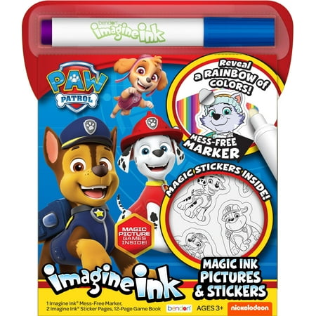 PAW PATROL IMAGINE INK WITH STICKERS