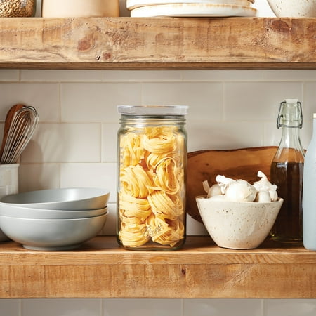 Ball? Stack & Store Half-Gallon Jar (9.9 Cup/79 oz.), Glass Storage Jar, 1/2 Gal.