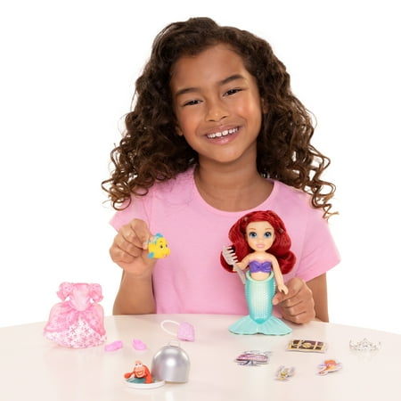 Disney Princess Sea and Land Ariel Petite Doll Set