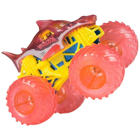 Monster Jam, Official Megalodon Monster Truck, Die-Cast Vehicle, 1:64 Scale, Kids Toys for Boys Ages 3 and up