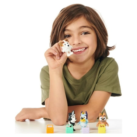 Bluey School Friends Action Figures, 4 Packs