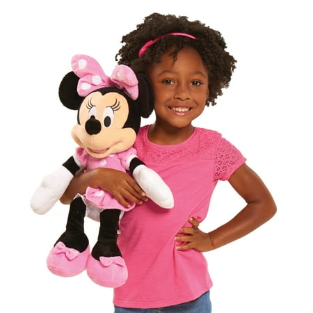 Disney Minnie Mouse 19-inch Plush Stuffed Animal, Kids Toys for Ages 2 up
