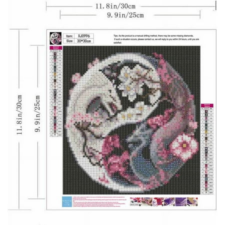 ZHUDENGXJL Taichi Dragon Diamond Painting Art Kit, Other