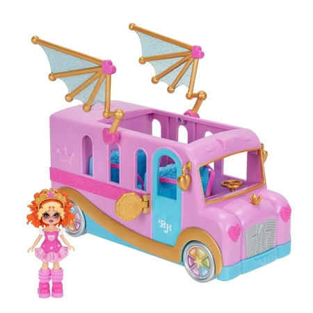 Royale High - Bus & Glam Closet (1 Vehicle, 3", 1 Fig, 7 Accy.) (Royale High Bus)