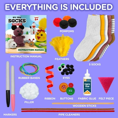 Learn And Climb Create Plus Toys Craft Kit 5 Piece