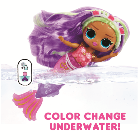 LOL Surprise Tweens Mermaid Cleo Clove Fashion Doll with Color Changing Tail, Movable Fin, Accessories, Kids Toy Gift Ages 4+