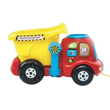 VTech Drop & Go Dump Truck with Accessories, Baby and Toddler Toys