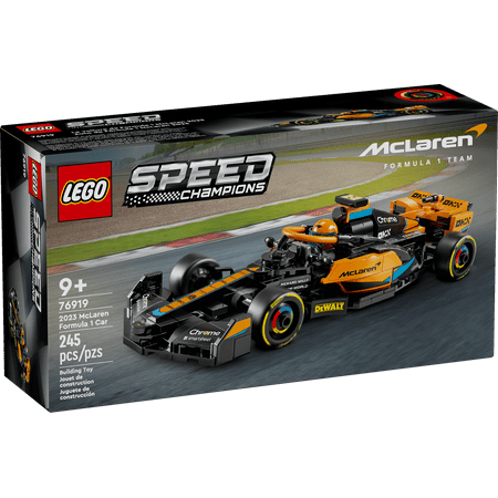 LEGO Speed Champions 2023 McLaren Formula 1 Race Car Toy for Play and Display, Buildable McLaren Toy Set for Kids, F1 Toy Gift Idea for Boys and Girls Ages 9 and Up who Enjoy Independent Play, 76919