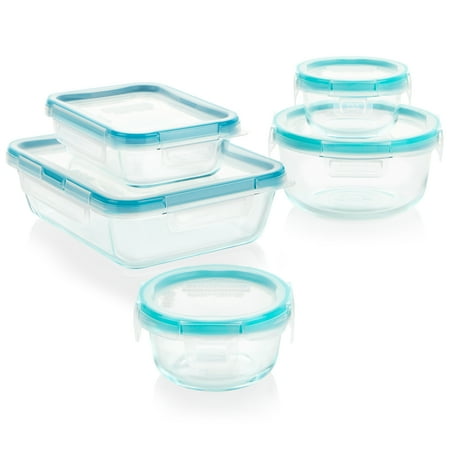 Snapware Total Solution Glass Food Storage with Lid, 4 Cups