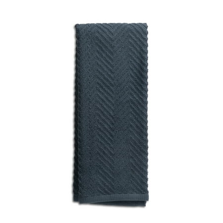 Thyme & Table Kitchen Towels, Navy Celestial, 4 Pack Set
