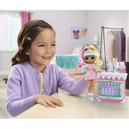 LOL Surprise OMG Sweet Nails Candylicious Sprinkles Shop Doll, Ages 4+