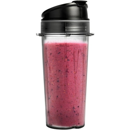 Ninja? Fit Personal Single-Serve Blender, Two 16-oz. Cups, QB3000SSBlack,