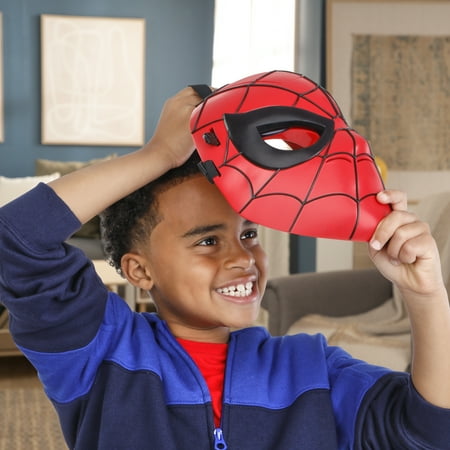 Marvel Spider-Man Glow FX Mask Role Play Toy for Kids, Costume Masks for Ages 5+