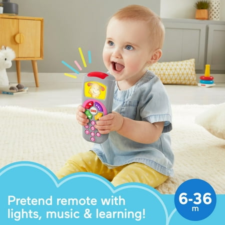 Fisher-Price Laugh & Learn Sis? Remote Baby & Toddler Learning Toy with Music & Lights