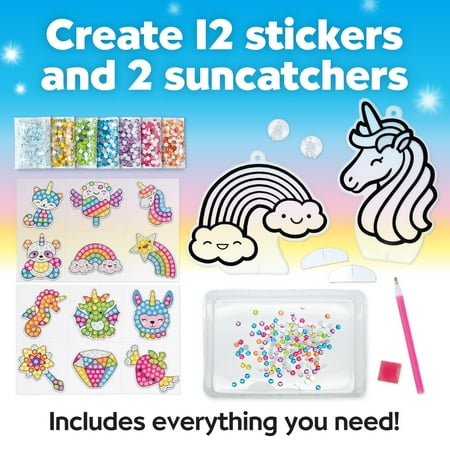Creativity for Kids Big Gem Diamond Painting Magical - Child Craft Kit for Boys and Girls