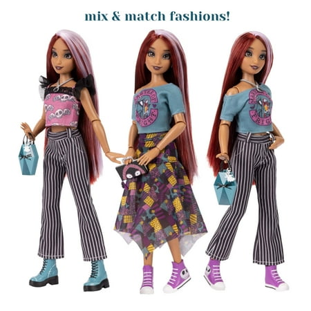 Disney Ily 4EVER I Love Jack & Sally 12 inch Fashion Forward Doll with 2 Gorgeous Fashion Outfits