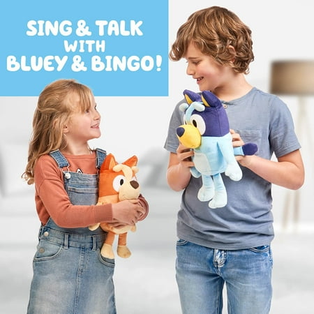 Bluey, Talking Bingo 12 inch Plush, Toddler Toy