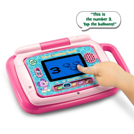 LeapFrog 2-in-1 LeapTop Touch (Pink) Baby and Toddler Toys