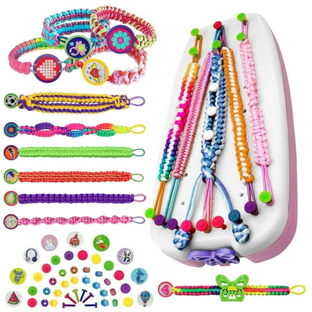 Rirool Friendship Bracelet Making Kit for Girls 8-12 - DIY Jewelry Craft Set, Resilient Friendship Bracelet Toy, Birthday Gift for Girls