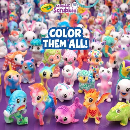 Crayola Scribble Scrubbie Pets Palace Playset, 6 Pieces, Creative Toys, Gifts, Beginner Unisex Child, Activity, Art