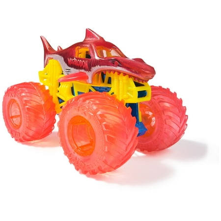 Monster Jam, Official Megalodon Monster Truck, Die-Cast Vehicle, 1:64 Scale, Kids Toys for Boys Ages 3 and up