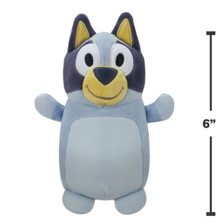 Squishmallows Official Plush 6 inch Bluey - Childs Ultra Soft Stuffed Animal Toy