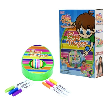 The Mini Eggmazing Easter Egg Decorating Art & Craft Kit, for Child Ages 3+, Green