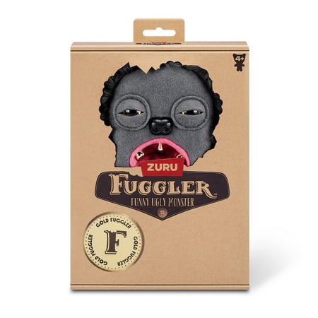 Fuggler Gold Fuggs 9 inch (Hedge Grog), Funny Ugly Monster Soft Plush Collectible Toy by ZURU